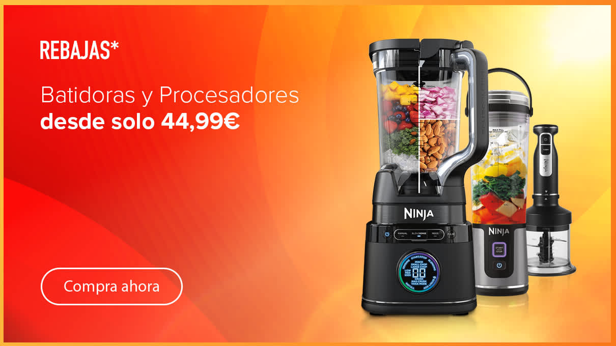 Rebajas de verano: batidoras y procesadores desde solo 44,99€